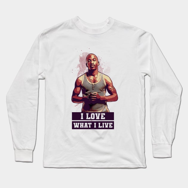 Rakim | Quote Long Sleeve T-Shirt by Degiab